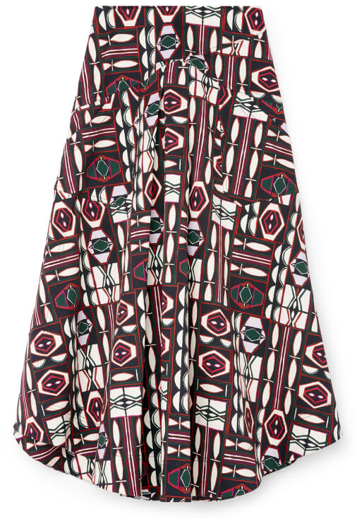 G. Label kierra printed skirt goop, $495