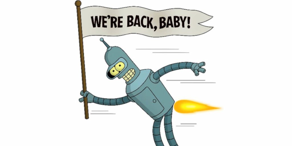 Bender-Synchronsprecher John DiMaggio reagiert auf die bestätigte Futurama-Rückkehr
