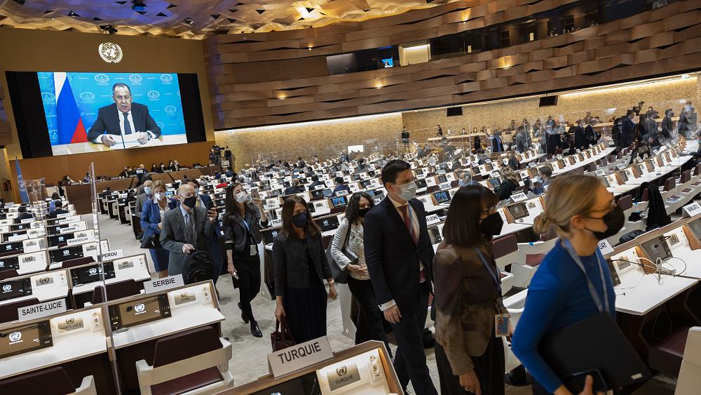 Lawrow boykottierte in zwei Genfer UN-Foren