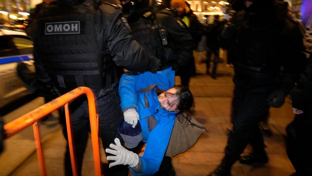 Mehr als 6.000 Festnahmen in Russland bei Protesten gegen den Krieg in der Ukraine, sagt eine Menschenrechtsgruppe
