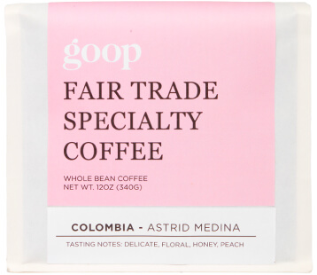 Goop Fair Trade Specialty Coffee, Goop, 28 $