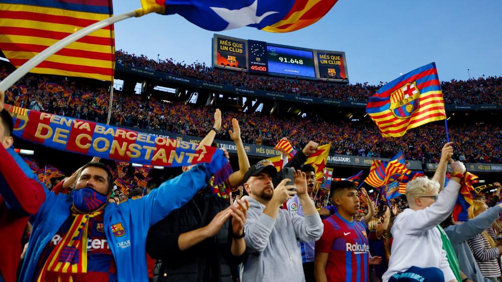 Camp Nou stellt mit 91.648 Zuschauern einen neuen Besucherrekord für Frauenfußballspiele auf