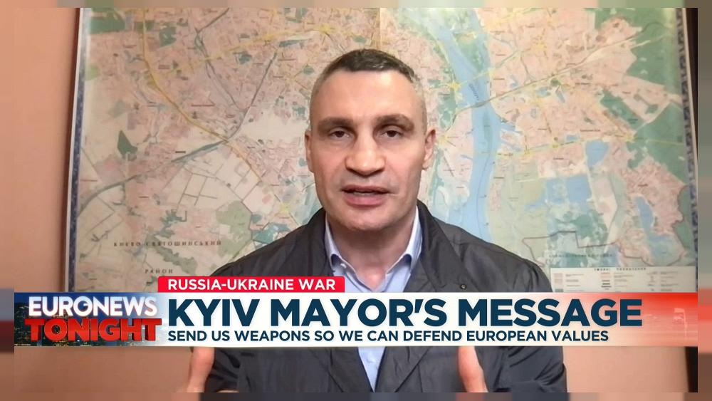 Kiews Bürgermeister Vitali Klitschko plädiert für mehr westliche Waffen