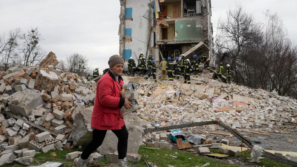 Ukraine-Krieg: Borodjanka-Zerstörung „schrecklicher“ als Bucha nach russischem Rückzug, sagt Selenskyj