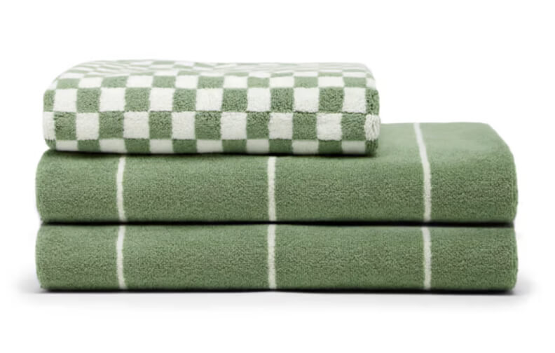 Baina Organic Cotton Towel Set, goop, $240