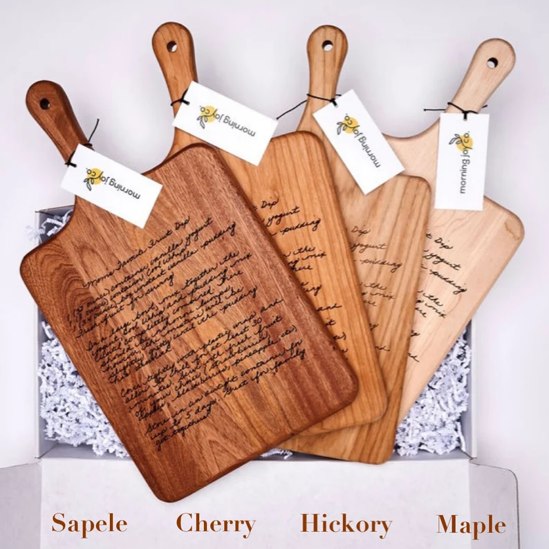 Engraved Personalized Wood Cutting Board Gift
