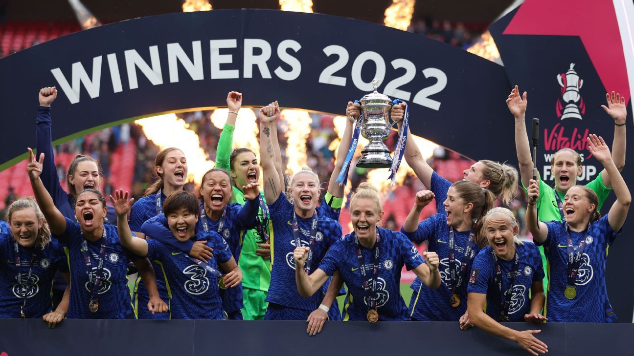 Chelsea besiegte Man City, um den FA Cup der Frauen zu halten, und gewann das erste nationale Double in Folge