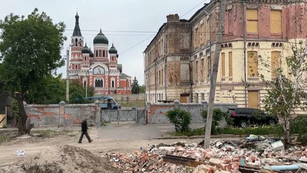 Die historischen Denkmäler der Ukraine werden mit modernster Technologie konserviert