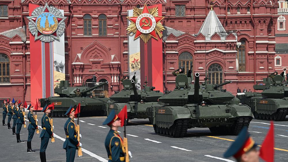Die russische Armee probt in Moskau die Siegesparade des Zweiten Weltkriegs