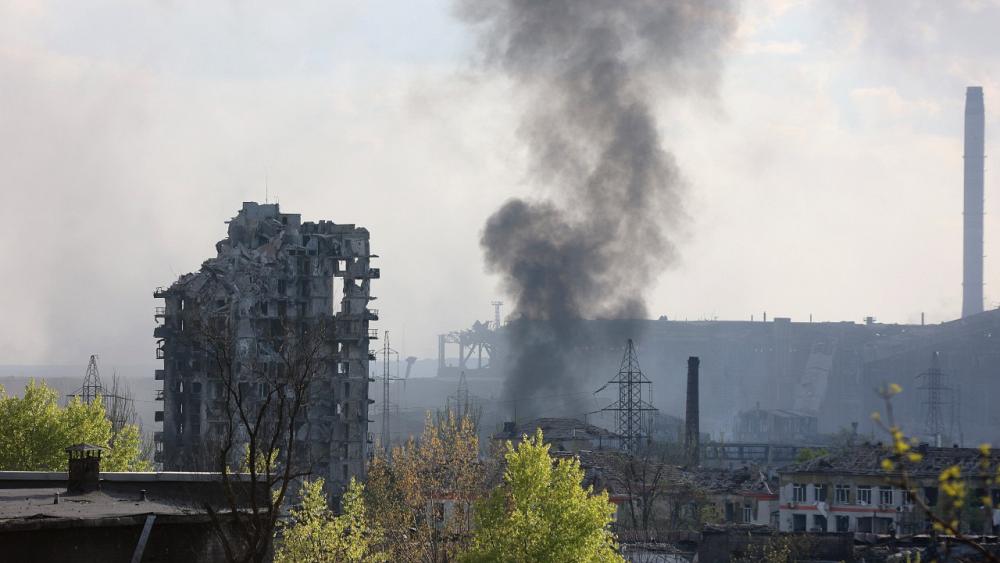 Krieg in der Ukraine: Trotz russischer Waffenstillstandszusage werden weitere Kämpfe im Stahlwerk Mariupol gemeldet