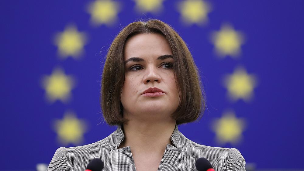Der EU-Kandidaturstatus für Moldawien und die Ukraine werde ein Beispiel geben, sagt Tsikhanouskaya