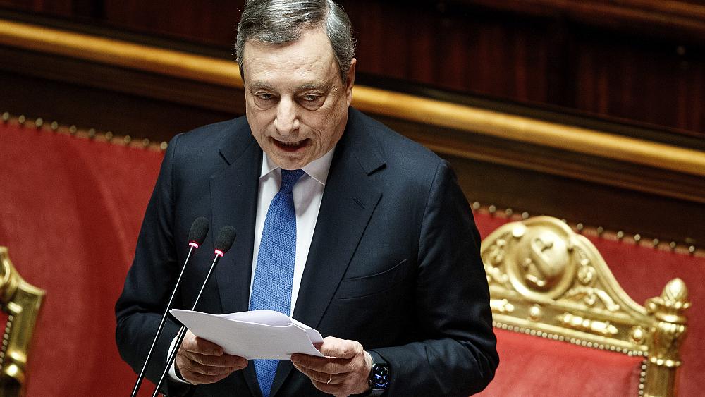 Der Italiener Draghi sichert sich die Unterstützung des Senats für die Haltung seiner Regierung zur Ukraine