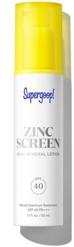 Supergoop Zincscreen 100% Mineral Lotion SPF 40