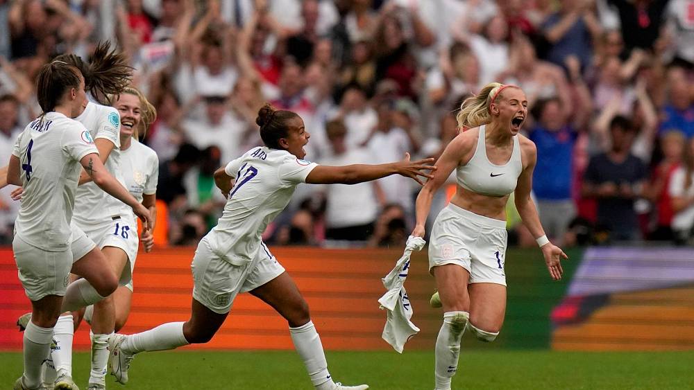 England besiegte Deutschland im spannenden Finale der Euro 2022