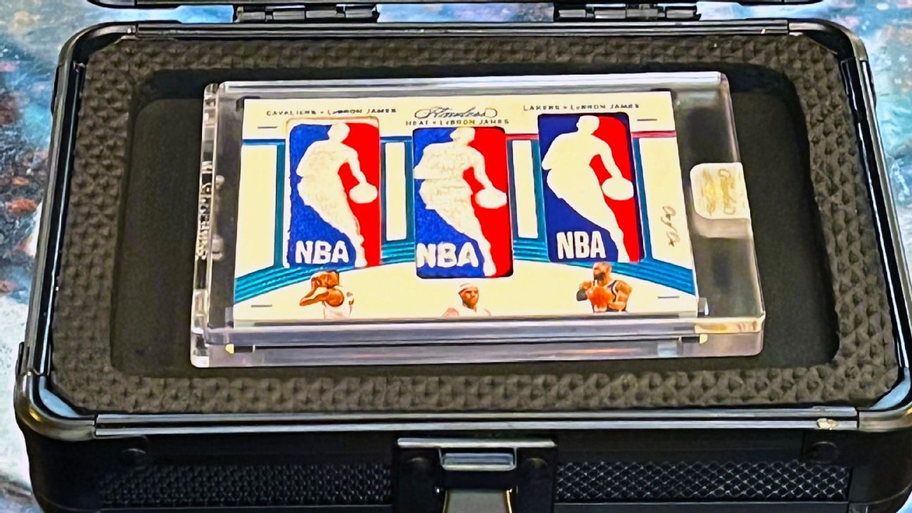 Inside the wild, monthslong chase for the LeBron James triple Logoman card, feat. Drake