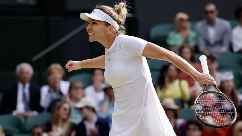 Simona Halep erreicht das Viertelfinale von Wimbledon;  Amanda Anisimova beendet Harmony Tans Lauf