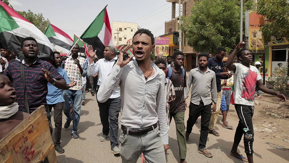 Sudanesische Streitkräfte töten mindestens einen Demonstranten, sagt Ärztegruppe