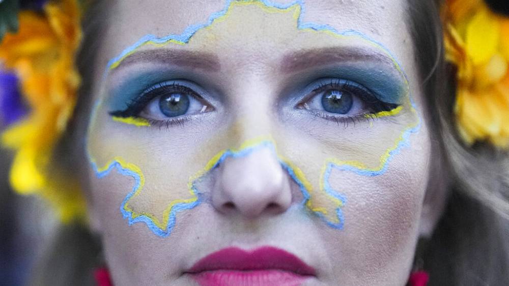 In Bildern: Europa feiert den Unabhängigkeitstag der Ukraine