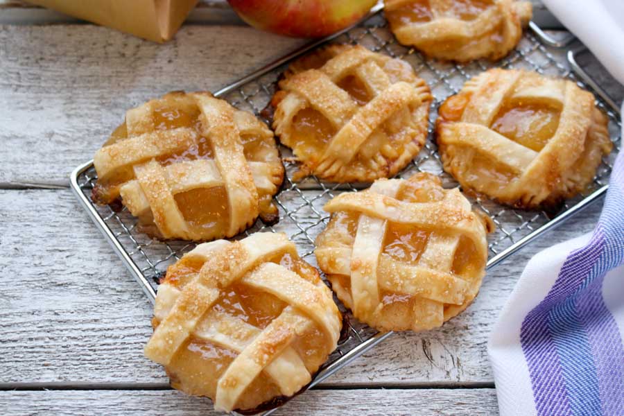 Einfaches Rezept für Mini-Apfel-Cheddar-Kuchen |  Besseres Leben
