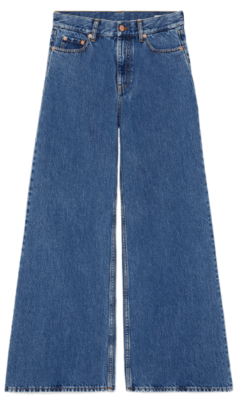 G. Label Geiger Jeans mit weitem Bein