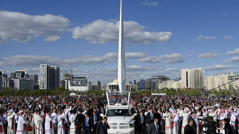 Papst hält Rede in Nur-Sultan zum Besuch in Kasachstan
