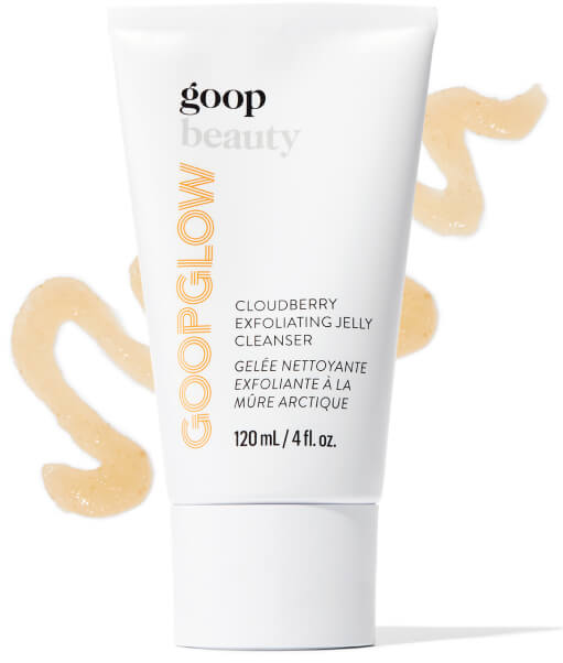 goop Beauty GOOPGLOW Cloudberry Exfoliating Jelly Cleanser goop, $35/$25 with subscription