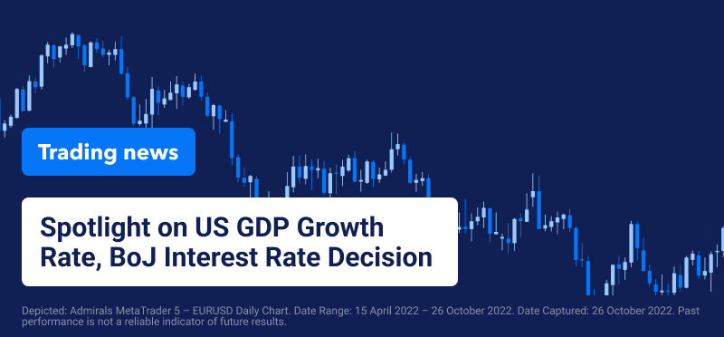 Spotlight auf US-BIP-Wachstumsrate, BoJ-Zinsentscheidung