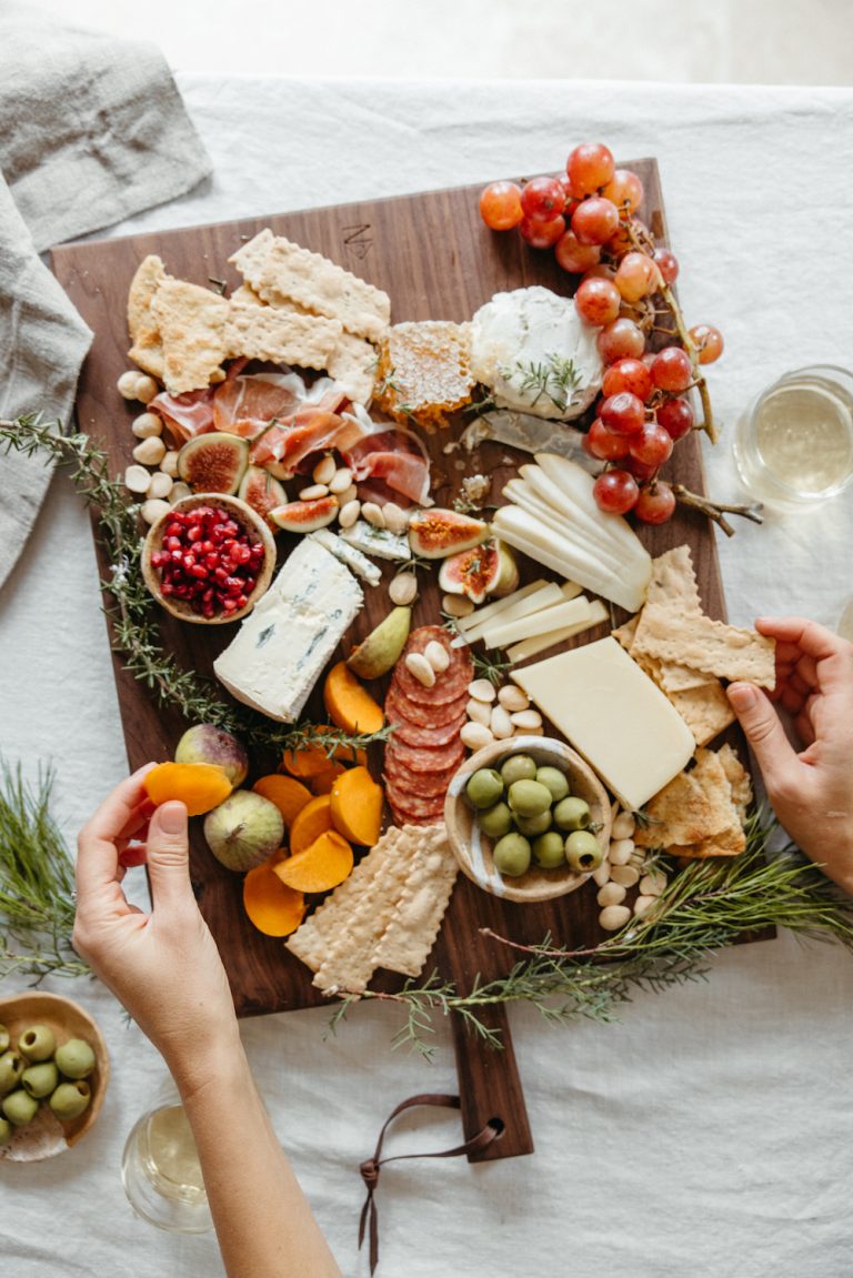 Holiday Charcuterie Board healthy new year's eve recipes