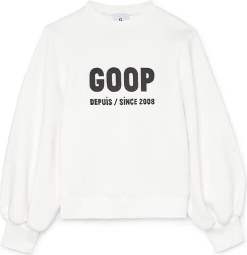 goop x G. Label Wu Graphic Pullover mit Puffärmeln