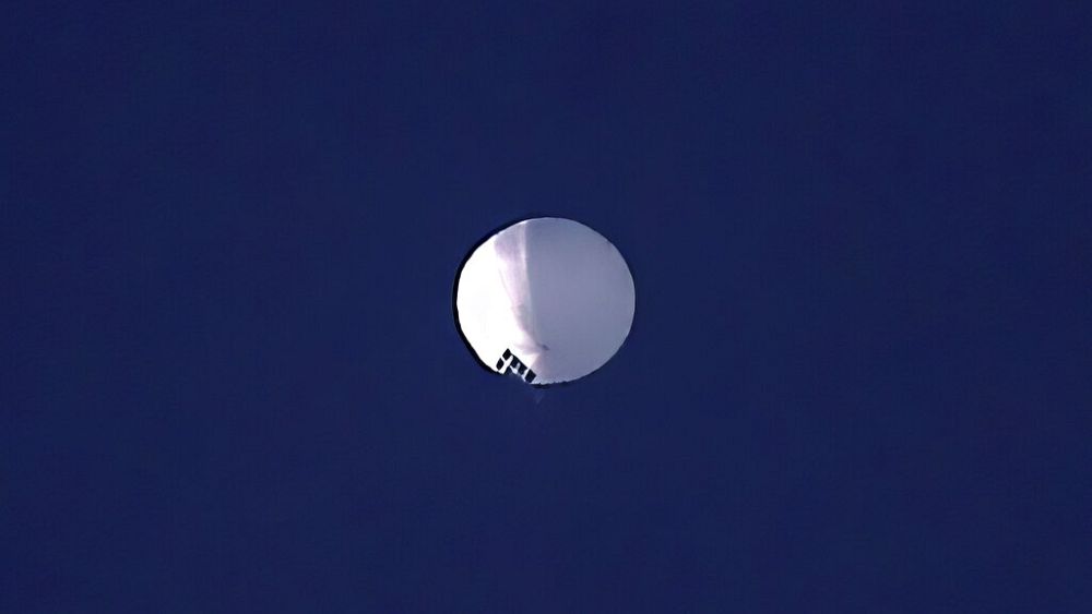 Mutmaßlicher chinesischer Spionageballon über dem Westen der USA gesichtet