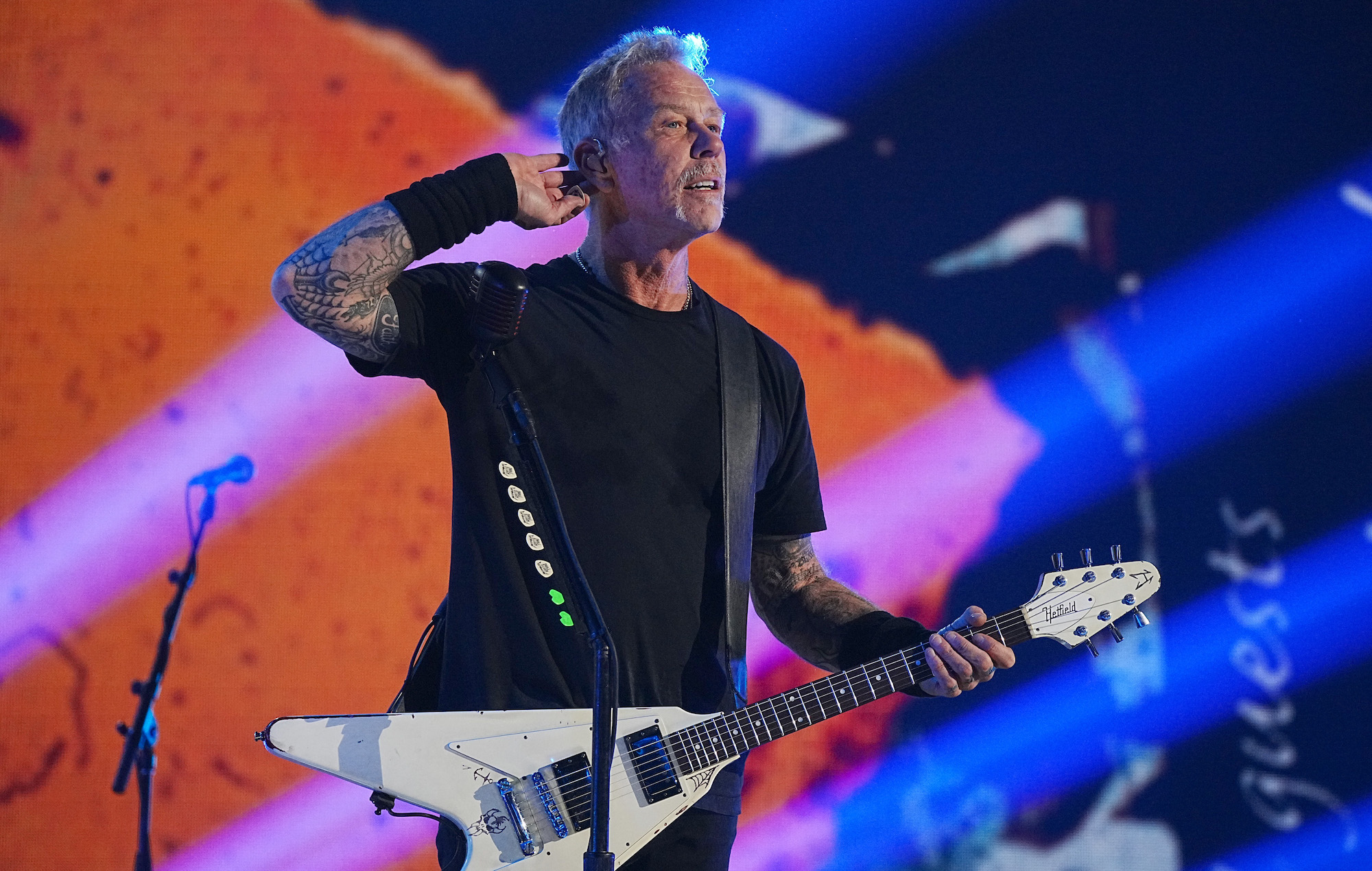 James Hetfield sagt, Metallica bestehe aus „durchschnittlichen“ Musikern
