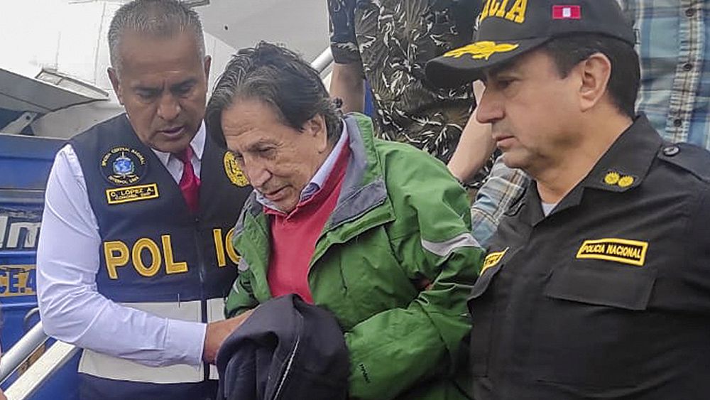 Der peruanische Ex-Präsident Toledo sitzt nach seiner Auslieferung aus den USA wegen Geldwäsche im Gefängnis