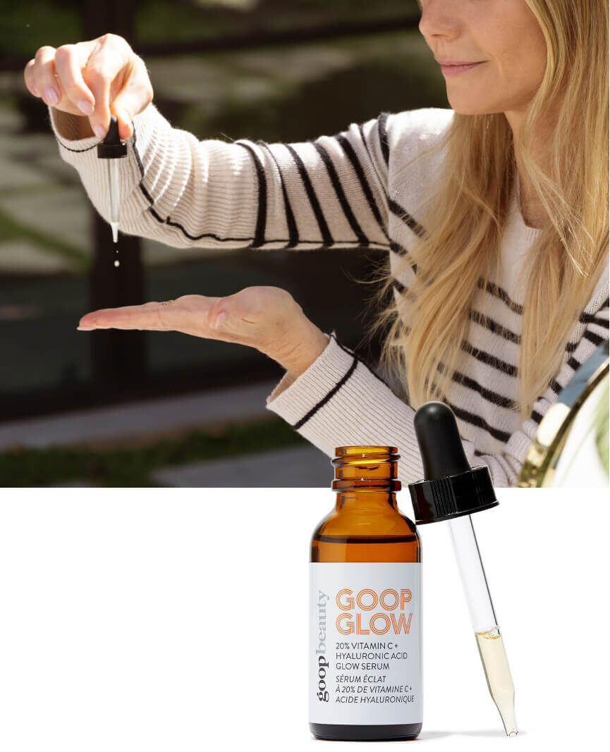 goop Beauty GOOPGLOW 20 % Vitamin C + Hyaluronsäure Glow Serum