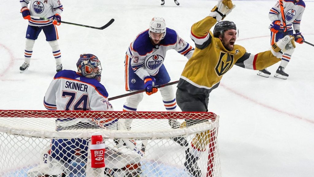 2023 Stanley Cup Playoffs – Im Offensivfeuerwerk der Golden Knights-Oilers
